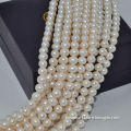 freshwater pearl string 7-8MM near round good luster 40CM